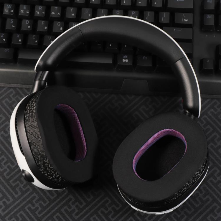 For SteelSeries Arctis Nova Pro 1 / 3 / 7 Headphone 1pair Earpads Earmuffs Sponge Cover Wireless Weaving - Earmuff & Pad by buy2fix | Online Shopping UK | buy2fix