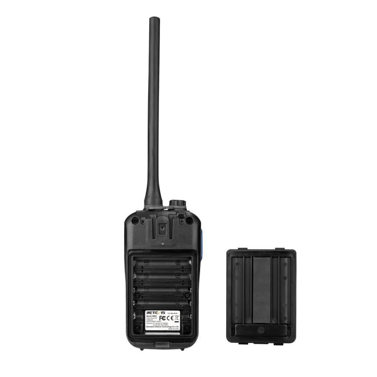 RETEVIS RM01 IPX7 Waterproof Marine Walkie Talkie Marine Walkie Talkie, EU Plug - Handheld Walkie Talkie by RETEVIS | Online Shopping UK | buy2fix