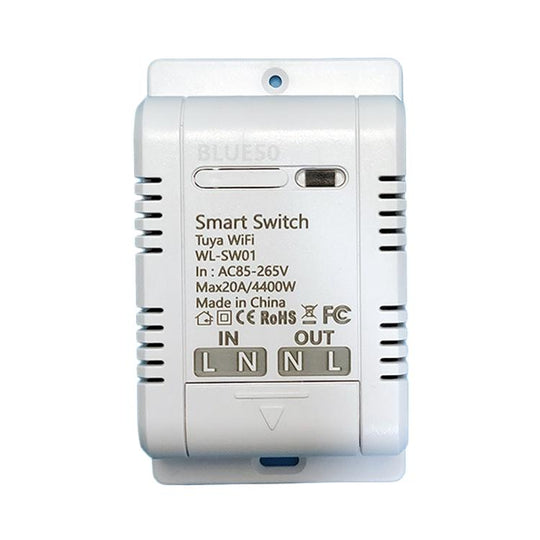 20A  Tuya WiFi Smart Switch Supports Amazon ALEXA/Google HOME Voice Control