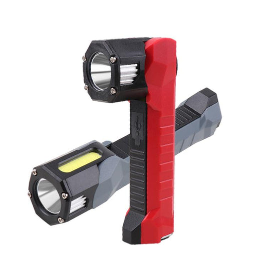 Magnet-Hook COB Rotating Strong Light Emergency Work Light(Red) - Other Tools by buy2fix | Online Shopping UK | buy2fix