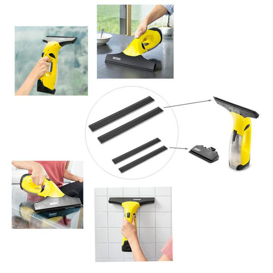 280mm 1pair For Karcher Window Cleaner Rubber Scraper Accessories - For Karcher Accessories by buy2fix | Online Shopping UK | buy2fix