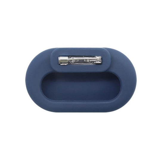 For Samsung Galaxy SmartTag 2 Tracker Silicone Protective Case With Pin Locator Protective Cover(Midnight Blue)