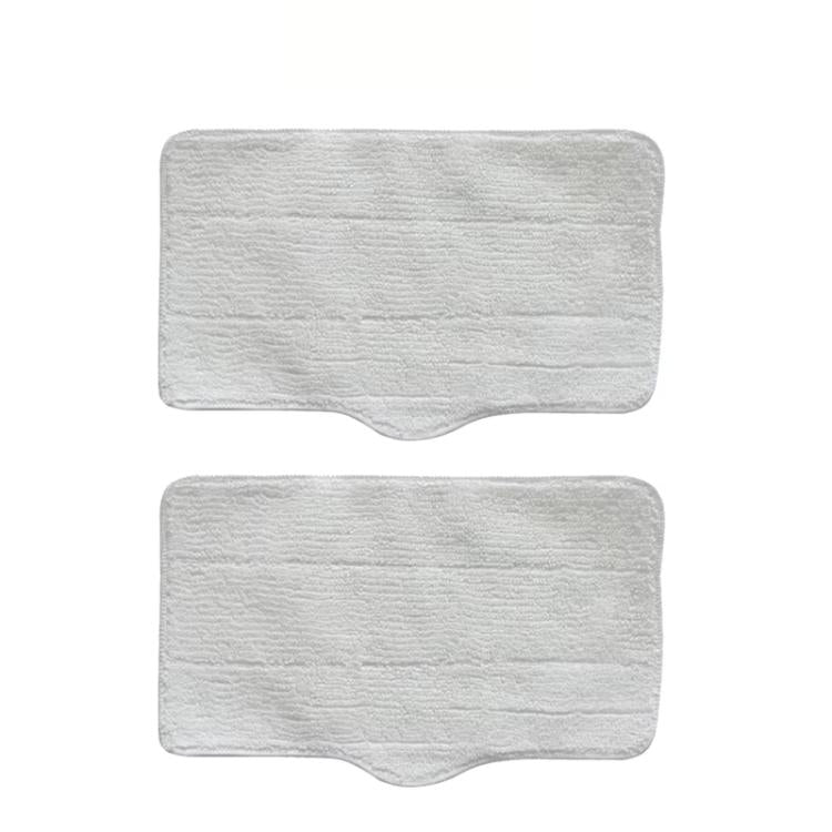 2pcs /pack Rag Mop Pad for XiaoMi Deerma Steam Mop ZQ610 ZQ600 ZQ100(White) - For Xiaomi Accessories by buy2fix | Online Shopping UK | buy2fix