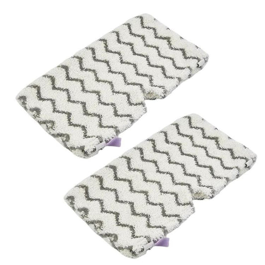 2pcs /Pack Rag Mop Pad for Shark Steam Pocket Mop S3501 S3901 S3550 S3601(White) - For Shark Accessories by buy2fix | Online Shopping UK | buy2fix