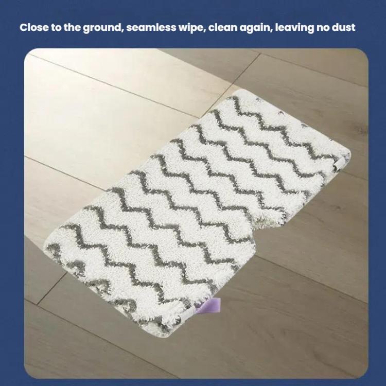 2pcs /Pack Rag Mop Pad for Shark Steam Pocket Mop S3501 S3901 S3550 S3601(White) - For Shark Accessories by buy2fix | Online Shopping UK | buy2fix