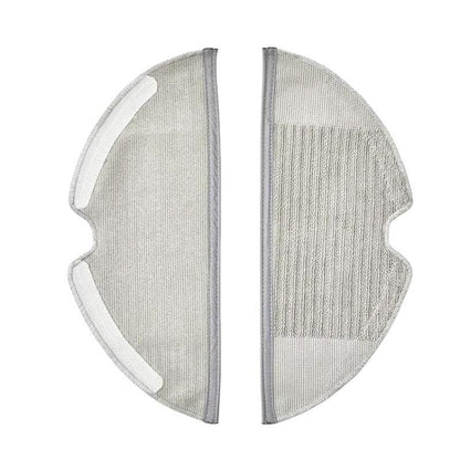 2pcs /Pack Mop Pads For Xiaomi Mijia 1C / 2C / 1T Robot Vacuum Cleaner Accessories(Gray) - For Xiaomi Accessories by buy2fix | Online Shopping UK | buy2fix