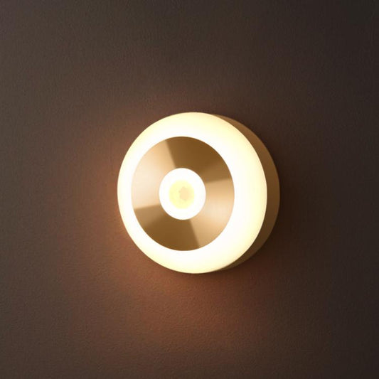 LED Motion Sensor Light With Hidden Hook Adhesive Pads and Magnet(Warm Light) - Sensor LED Lights by buy2fix | Online Shopping UK | buy2fix