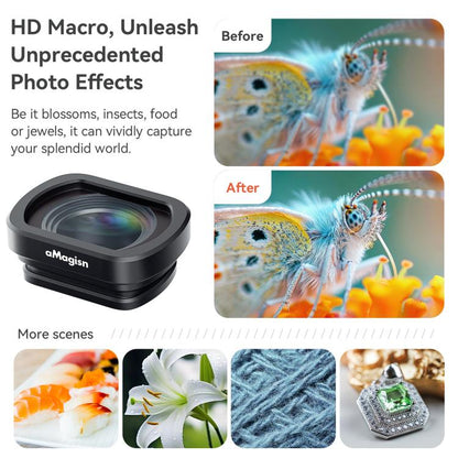 0.72X Wide Lens For DJI Pocket 3 aMagisn Magnetic Filter Accessories - Lens Accessories by aMagisn | Online Shopping UK | buy2fix