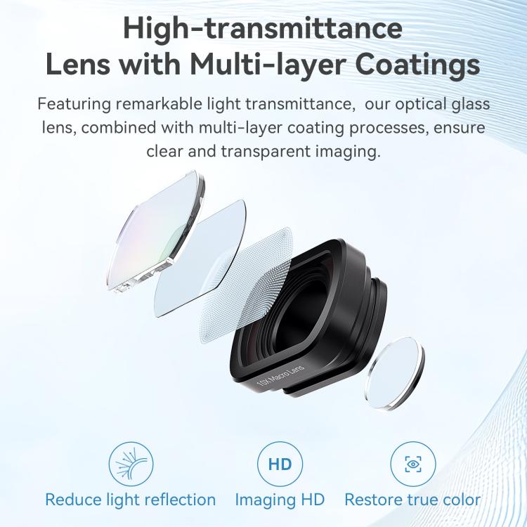 0.72X Wide Lens For DJI Pocket 3 aMagisn Magnetic Filter Accessories - Lens Accessories by aMagisn | Online Shopping UK | buy2fix