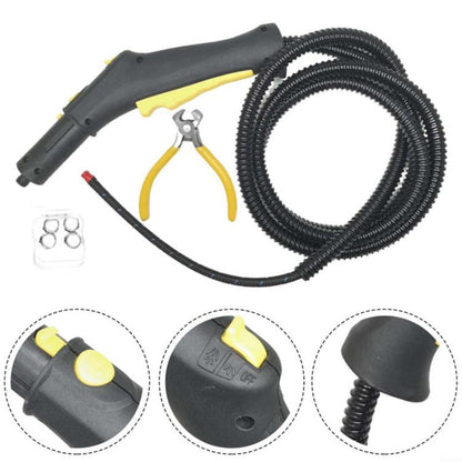7pcs / Set For Karcher SC4 / SC2 / SC3 / CTK10 / STK20 Steam Cleaner Switch Control Handle Hose(Yellow) - For Karcher Accessories by buy2fix | Online Shopping UK | buy2fix