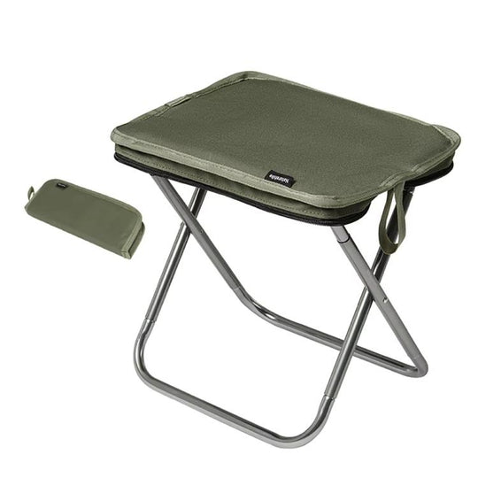 Naturehike Folding Stool Portable Outdoor Camping Aluminum Chair(Green)