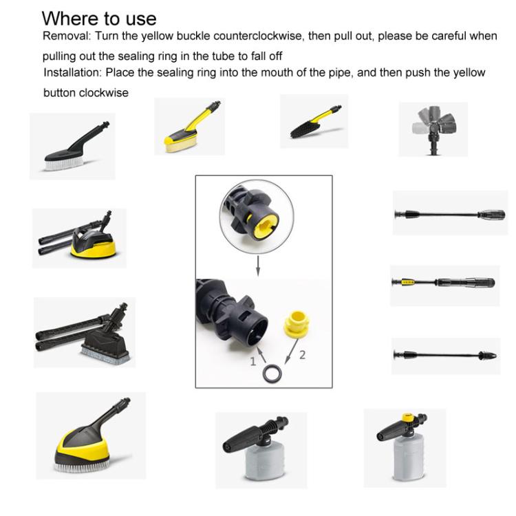 16pcs / Set For Karcher K2 / K3 / K4 / K5 / K6 / K7 High Pressure Washer O-Shape Sealing Ring - For Karcher Accessories by buy2fix | Online Shopping UK | buy2fix