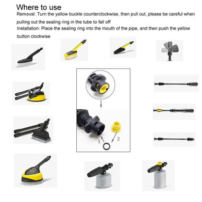 24pcs / Set For Karcher K2 / K3 / K4 / K5 / K6 / K7 High Pressure Washer O-Shape Sealing Ring - For Karcher Accessories by buy2fix | Online Shopping UK | buy2fix