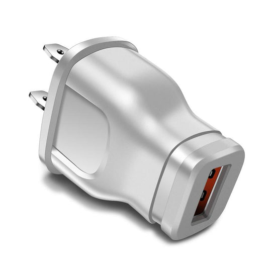 1A 5W Single USB Port Smartphone Charger(US Plug White) - USB Charger by buy2fix | Online Shopping UK | buy2fix