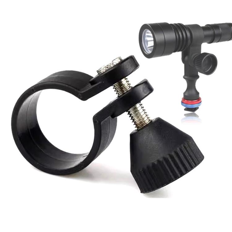 Diameter 36mm Adjustable Diving Flashlight Holder Mount Clamp For Dive Photography - Diving Accessories by buy2fix | Online Shopping UK | buy2fix