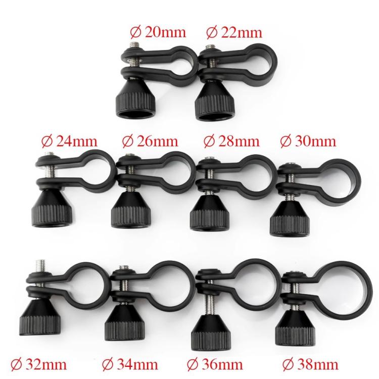 Diameter 36mm Adjustable Diving Flashlight Holder Mount Clamp For Dive Photography - Diving Accessories by buy2fix | Online Shopping UK | buy2fix