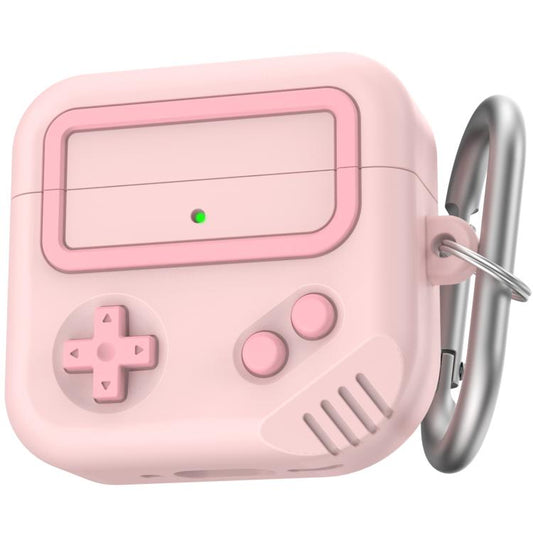 For AirPods 4 AhaStyle JY21 Silicone Earphone Protective Case Split Drip Cartoon Personalized Protective Case(Pink) - For AirPods 4 by AhaStyle | Online Shopping UK | buy2fix