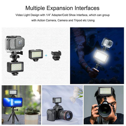 SL-104 48 LEDs Dual-color 40m Diving Waterproof Fill Light Camera Video Photo Studio Light -  by buy2fix | Online Shopping UK | buy2fix