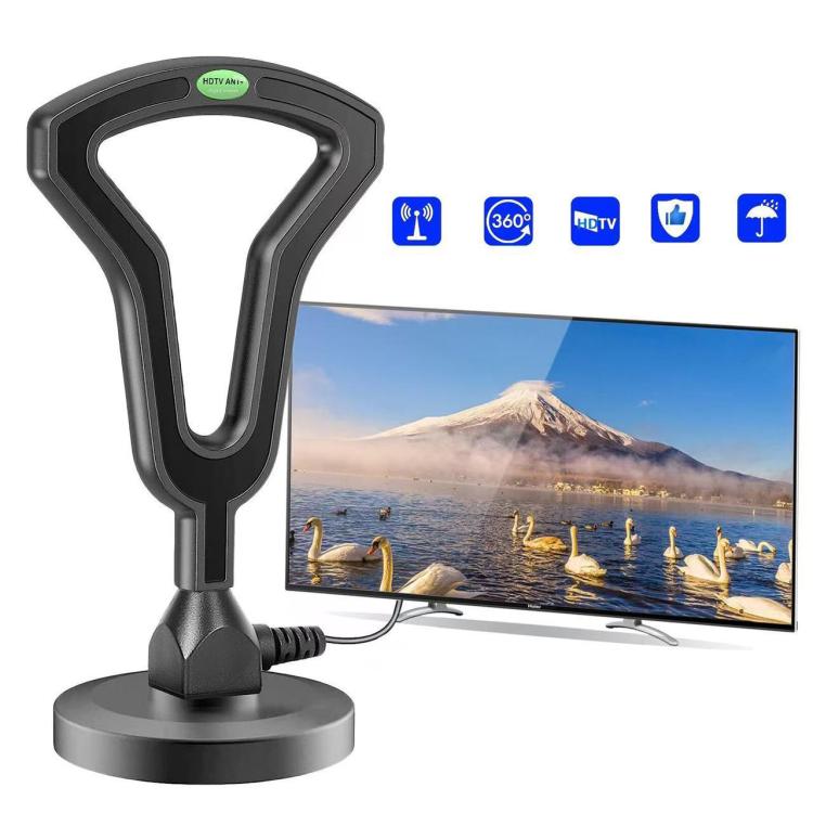 5M Digital TV Antenna Indoor Outdoor Signal Receiver DVB-T2 Terrestrial Wave TV Antenna - DVB-T & Simulation Antenna by buy2fix | Online Shopping UK | buy2fix