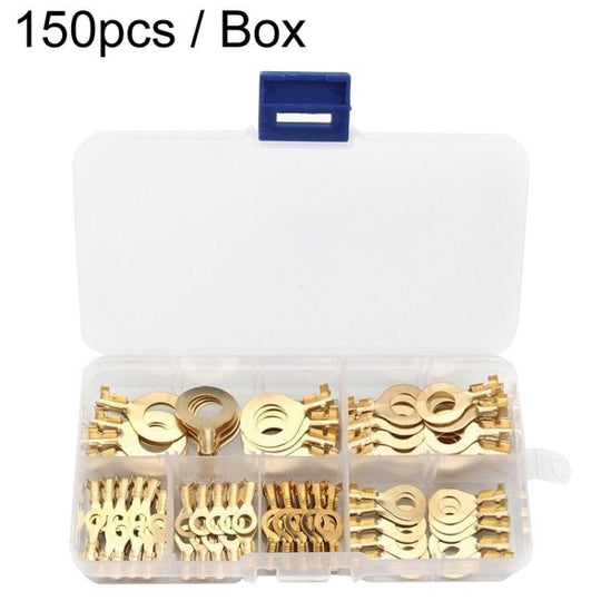 150pcs / Box M3 / M4 / M5 / M6 / M8 / M10 Ring Cable Connector Wiring Gasket