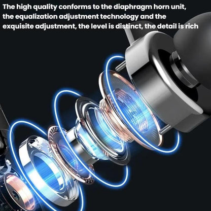 V18 On-Ear Business Digital Display Bluetooth Earphone(Bagged) - Bluetooth Earphone by buy2fix | Online Shopping UK | buy2fix