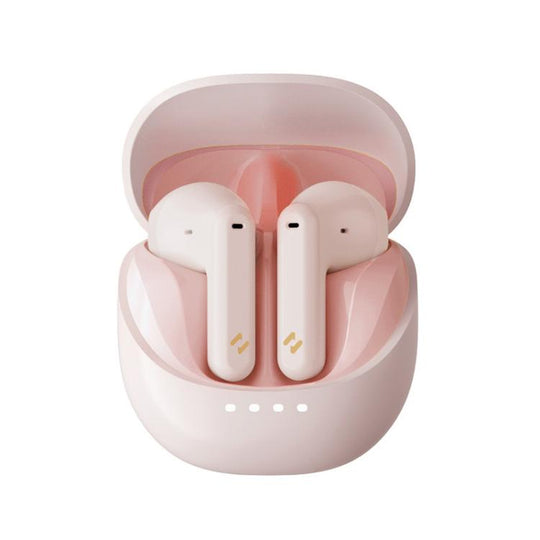Havit E9 Semi-In-Ear ENC Noise Reduction Wireless Bluetooth Earphones, Color: Pink-Standard Edition