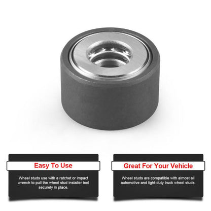 22800 Wheel Bolt Installer For Most Cars And Light Trucks, Style: Black With 3 Nuts - Wheels Tires & Parts by buy2fix | Online Shopping UK | buy2fix