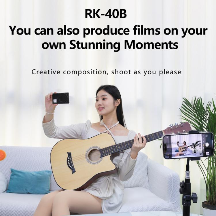 Mobile Phone Selfie Wireless Same Screen Player Smartphone Magnetic Rear Selfie Monitor Screen(Black) - Others Accessories by buy2fix | Online Shopping UK | buy2fix