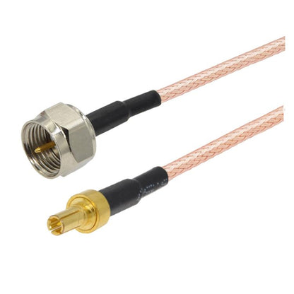 20cm F Male To CRC9 Male Coaxial RF Cable RG316 Jumper Cable - Connectors by buy2fix | Online Shopping UK | buy2fix