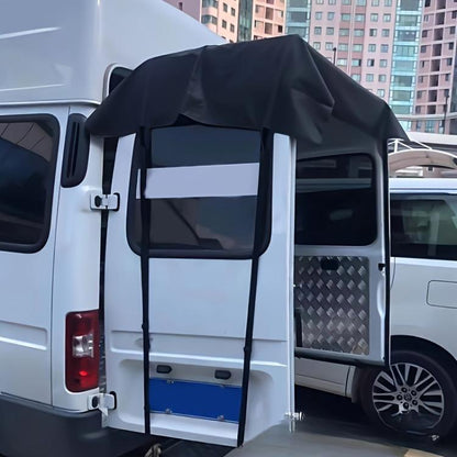 176 x 114cm Thickened Waterproof Sunshade Oxford Cloth RV Tailgate Sunshade Cover For Ford Transit Custom - Window Foils & Solar Protection by buy2fix | Online Shopping UK | buy2fix