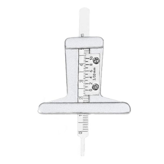 0-50mm Stainless Steel Tire Tread Depth Gauge(A1286) - Other Tools by buy2fix | Online Shopping UK | buy2fix