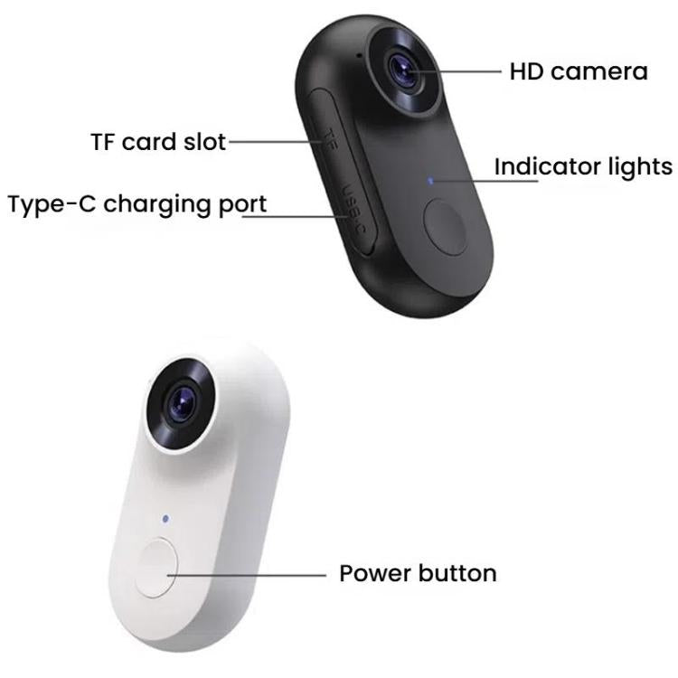 Pet Recorder With Collar Cat Dog View Camera, Size: Direct Record With 32G Memory Card(White) - Video Cameras by buy2fix | Online Shopping UK | buy2fix