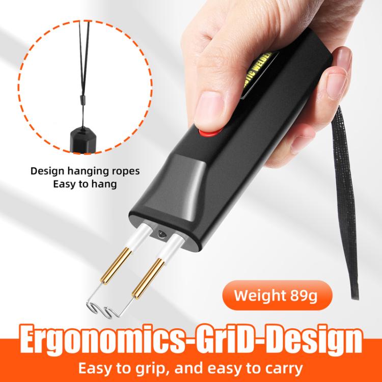 Lithium Plastic Welding Machine Rechargeable Cordless Car Bumper Plastic Repair Welder Parts Repair Tool, Spec: Black Plastic Boxed - Hand Tool Sets by buy2fix | Online Shopping UK | buy2fix