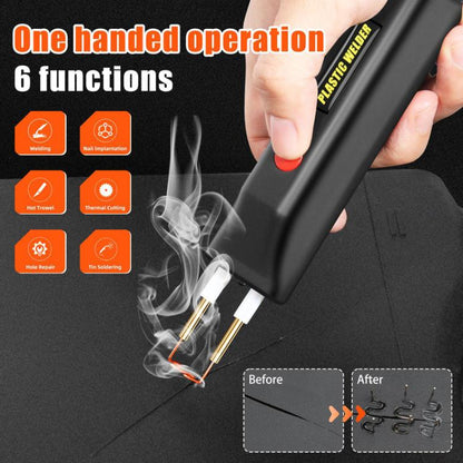 Lithium Plastic Welding Machine Rechargeable Cordless Car Bumper Plastic Repair Welder Parts Repair Tool, Spec: Red Paper Boxed - Hand Tool Sets by buy2fix | Online Shopping UK | buy2fix