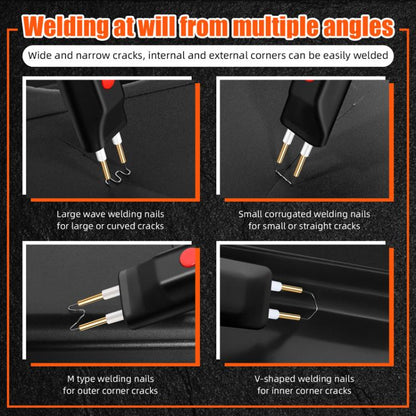 Lithium Plastic Welding Machine Rechargeable Cordless Car Bumper Plastic Repair Welder Parts Repair Tool, Spec: Black Paper Boxed - Hand Tool Sets by buy2fix | Online Shopping UK | buy2fix