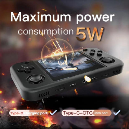 O30S 3.5-inch IPS Screen Open Source Handheld Game Console Linux System, Memory: 64G(White) - Pocket Console by buy2fix | Online Shopping UK | buy2fix