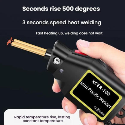 Car Bumper Welding Plastic Welding Tools Welding Wire Patch Nail Hot Stapler Repair Welder, Plug: AU Plug - Hand Tool Sets by buy2fix | Online Shopping UK | buy2fix