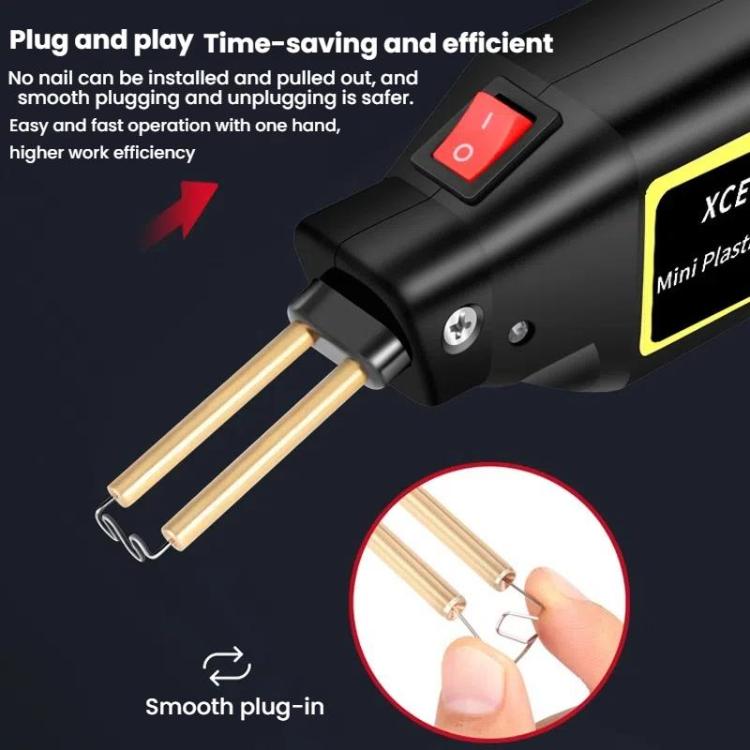 Car Bumper Welding Plastic Welding Tools Welding Wire Patch Nail Hot Stapler Repair Welder, Plug: AU Plug - Hand Tool Sets by buy2fix | Online Shopping UK | buy2fix