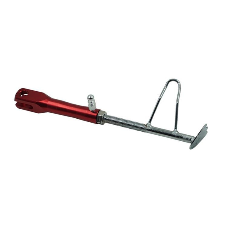 Motorcycle E-Bike Foot Support Retrofit Accessory Retractable Side Stand(Red) - Holder by buy2fix | Online Shopping UK | buy2fix