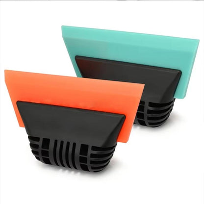 Car Film Scraper Auto Window Tinting Tool Solar Film Car Clothes Wiper Rubber Silicone Soft Wiper(Orange) - Sticker Tools by buy2fix | Online Shopping UK | buy2fix