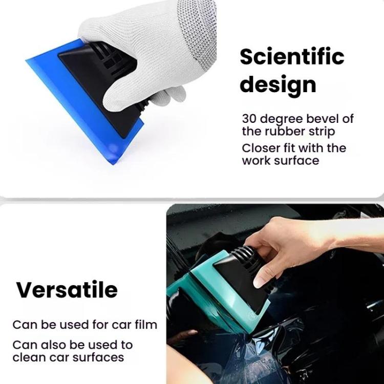 Car Film Scraper Auto Window Tinting Tool Solar Film Car Clothes Wiper Rubber Silicone Soft Wiper(Green) - Sticker Tools by buy2fix | Online Shopping UK | buy2fix