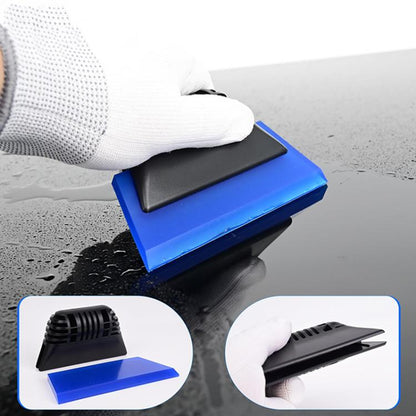 Car Film Scraper Auto Window Tinting Tool Solar Film Car Clothes Wiper Rubber Silicone Soft Wiper(Blue) - Sticker Tools by buy2fix | Online Shopping UK | buy2fix