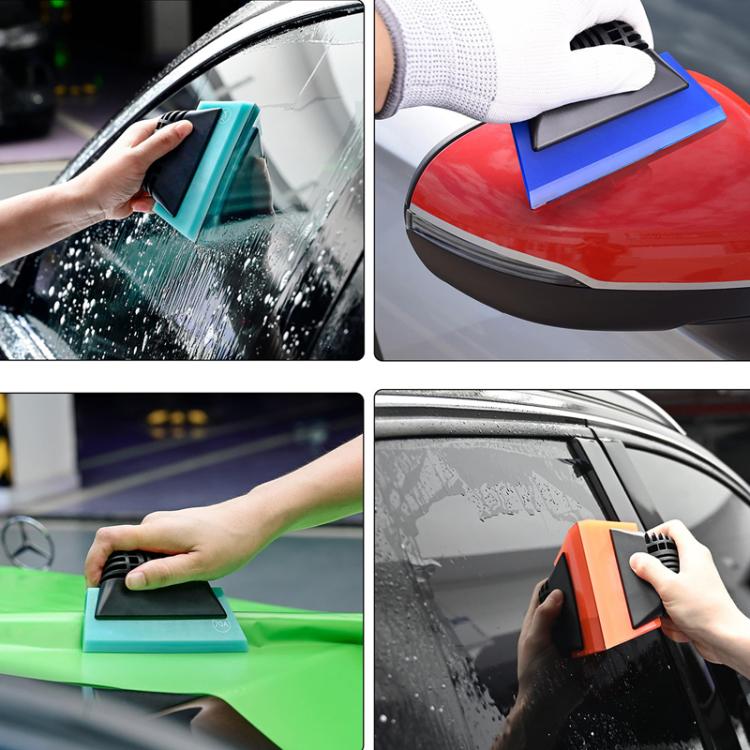 Car Film Scraper Auto Window Tinting Tool Solar Film Car Clothes Wiper Rubber Silicone Soft Wiper(Green) - Sticker Tools by buy2fix | Online Shopping UK | buy2fix