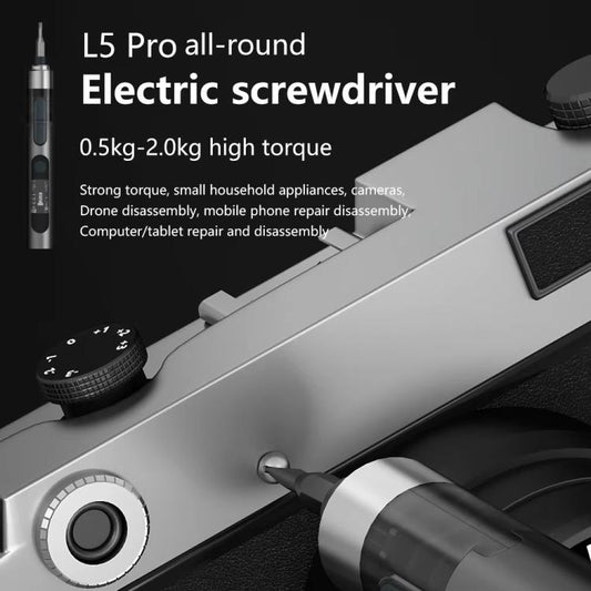 MaAnt L5Pro With 24 Batches Multi-Function Small Electric Screwdriver Set For Mobile Phone Repair - Screwdriver Set by MaAnt | Online Shopping UK | buy2fix