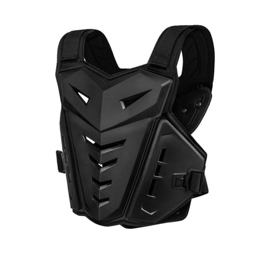SULAITE Motocross Armor Vest Motorcycle Rider Chest Protection Equipment Racing Anti-Fall Armor Protector, Size: Uniform(Black) - Protective Gear by SULAITE | Online Shopping UK | buy2fix