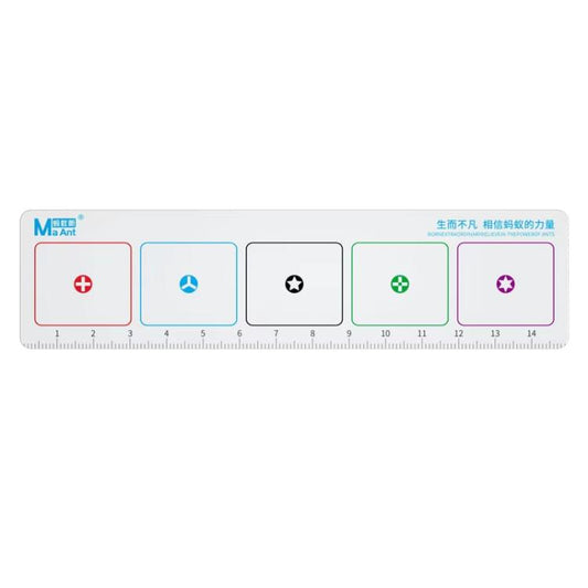 MaAnt CX-002 Mobile Phone Computer Repair Small Screws Nails Magnetic Storage Pad Super Magnetic Strip - Magnetic Screws Mat by MaAnt | Online Shopping UK | buy2fix