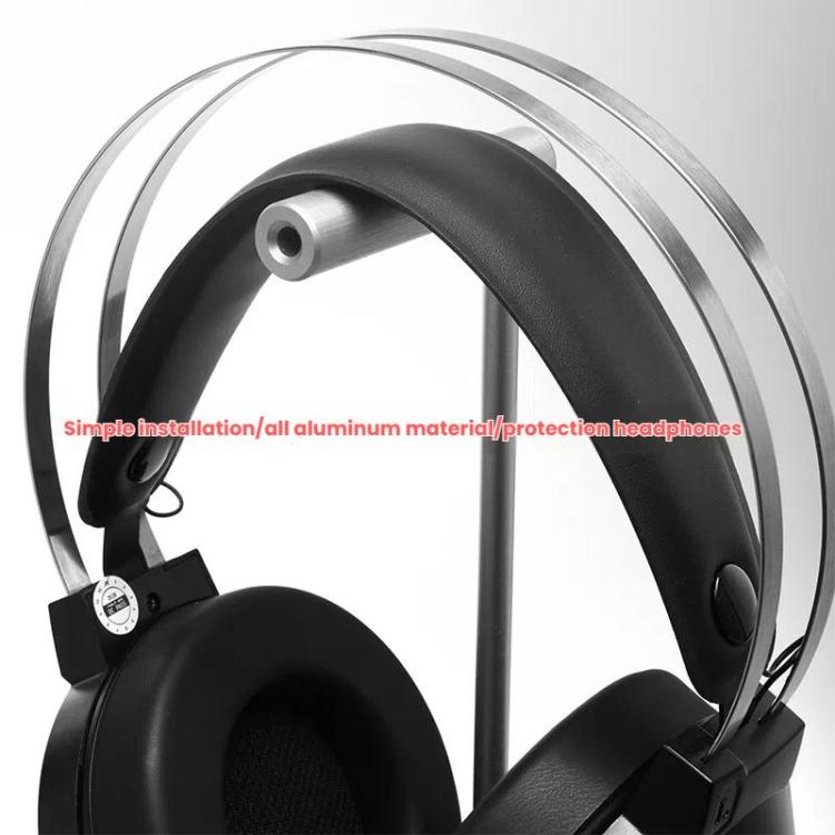 All-aluminum Alloy Headset Stand Headphone Display Bracket(Black) - Headset Stand by buy2fix | Online Shopping UK | buy2fix
