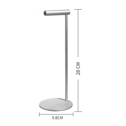 All-aluminum Alloy Headset Stand Headphone Display Bracket(Black) - Headset Stand by buy2fix | Online Shopping UK | buy2fix