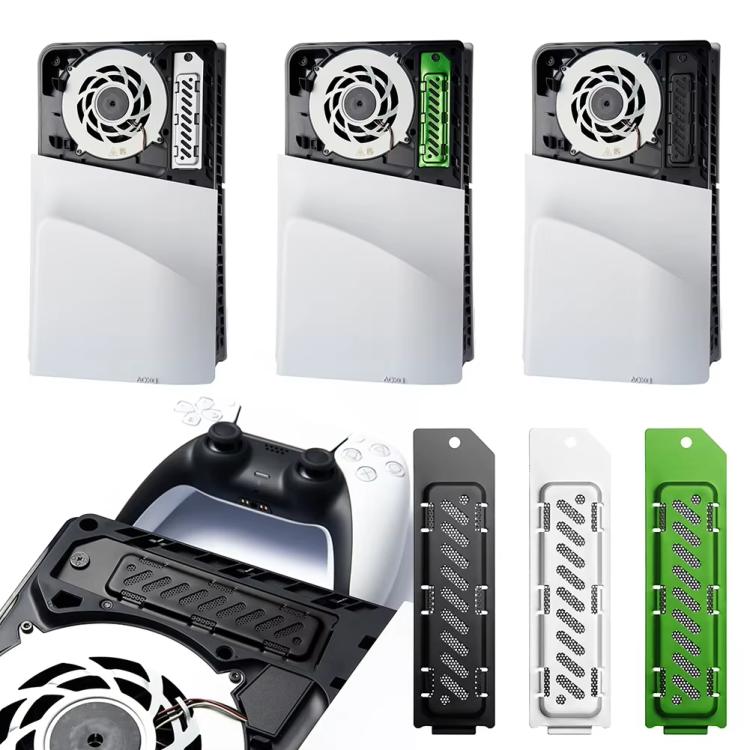 For PS5 Slim / PS5 Pro M.2 SSD Heatsink Dust Cover Expansion Slot Radiator(Silver) - PS5 Spare Parts by buy2fix | Online Shopping UK | buy2fix