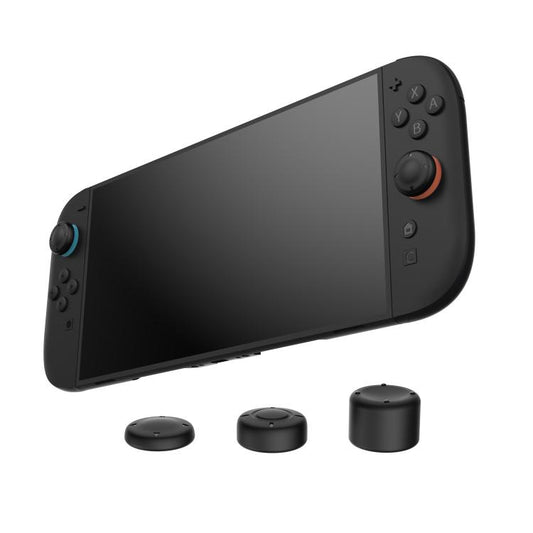 For Switch 2 Console DOBE 6pcs /Pack Joystick Cap Heightening Cap Set(Black) - Cases by DOBE | Online Shopping UK | buy2fix